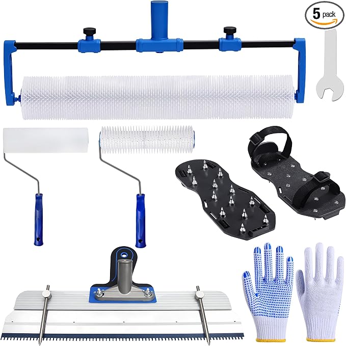 18-Inch Complete Self Leveling Tool Kit, Epoxy Floor Tool Kit | Complete self by BERXOL