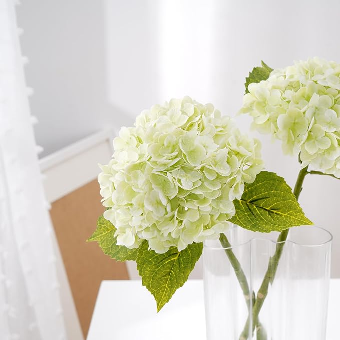 21" Real Touch Hydrangea Artificial Flowers - Image 6