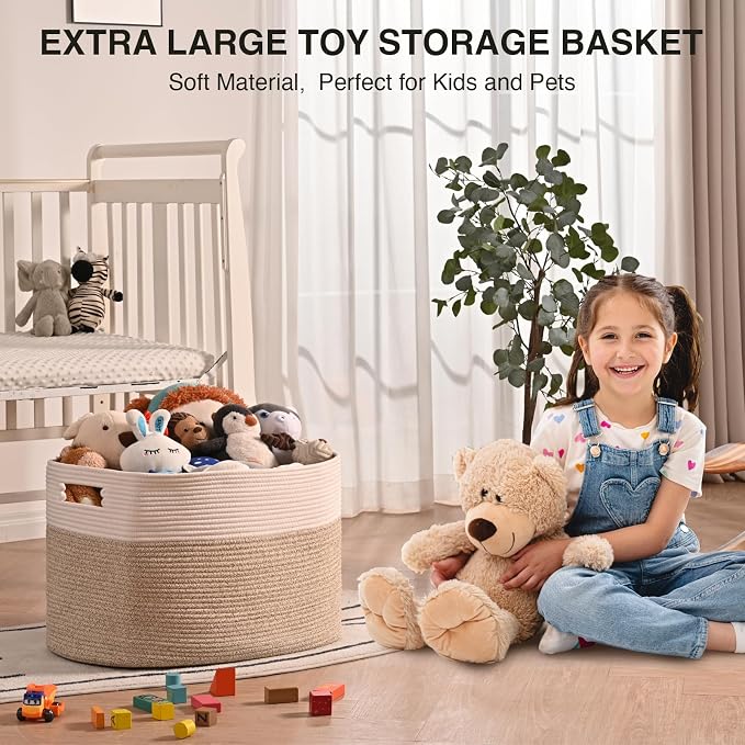 ICERZCZ Extra Large Blanket Basket - Image 5