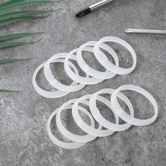 10 PCS Seal Ring Silicone Washer Waste Pipe Seal Ring Rubber Gasket Washers - Image 4