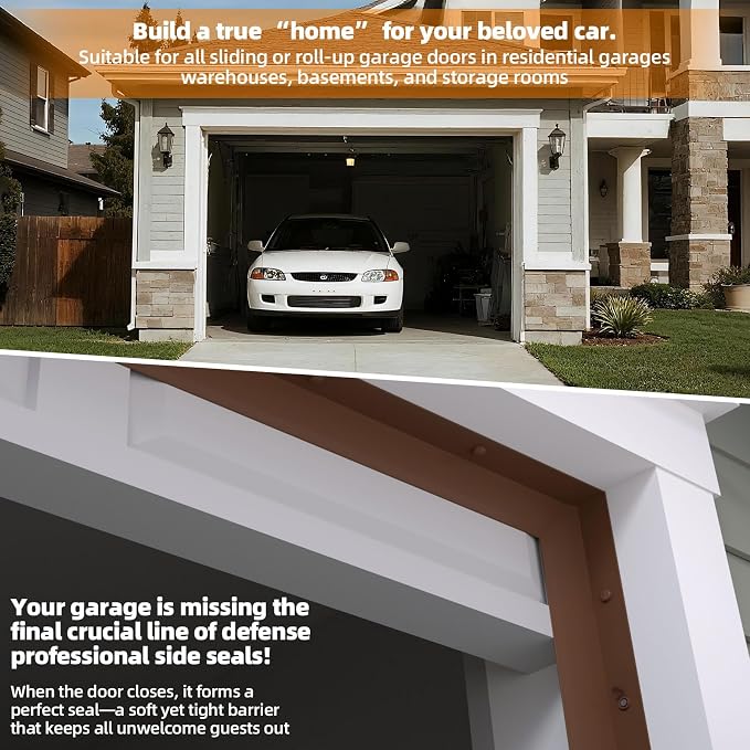 Elvone Garage Door Seal Top and Sides - Image 7
