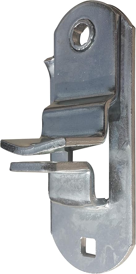 Trailer Door & Ramp Locking Hasp -4" Mounting- Cam Lock Latch Keeper -Zinc- - Image 2