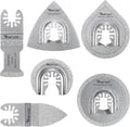 6PCS Diamond Oscillating Tool Blade Kit, by Vearter