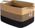 Goodpick Woven Storage Basket for Shelves, Wicker Baskets for Dog Toys by Goodpick