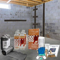 25 ft - Carbon Fiber-Basement Wall Crack Repair Kit - Carbon Fiber Foundation by KARBXON