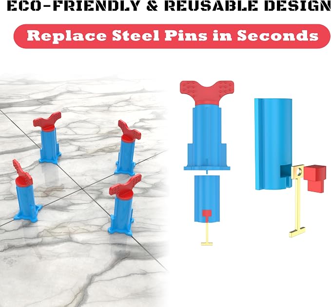 Tile Leveling System, Reusable Tile Tools - Image 5