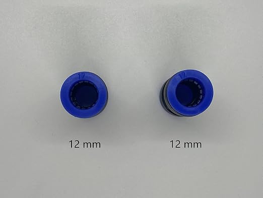 zjxed 12mm OD x 12mm OD Pneumatic quick Connector Push to Connect fittings - Image 2