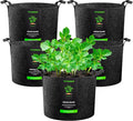 VIVOSUN 5-Pack 30 Gallon Plant Grow Bags Fabric Pots by Unknown