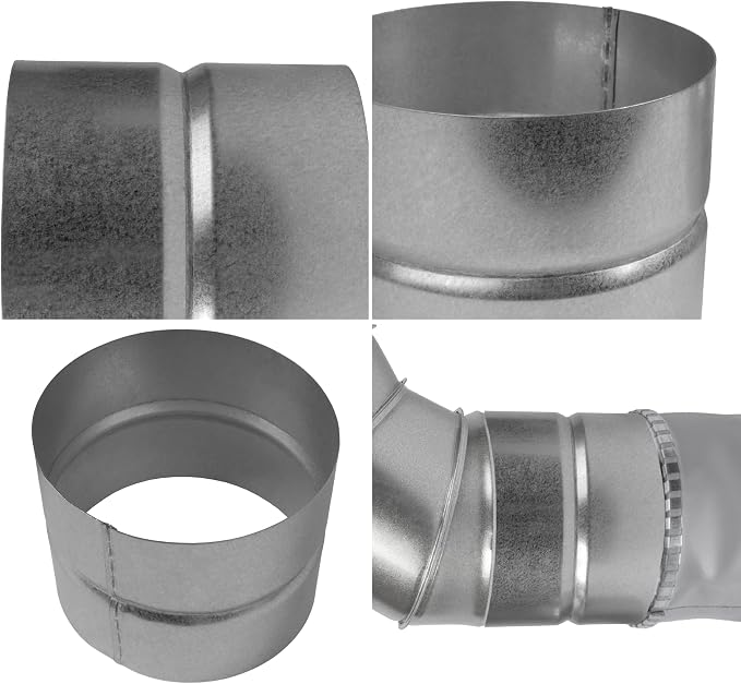 4 Inch Duct Fitting Connector for HVAC Ducting - Image 7