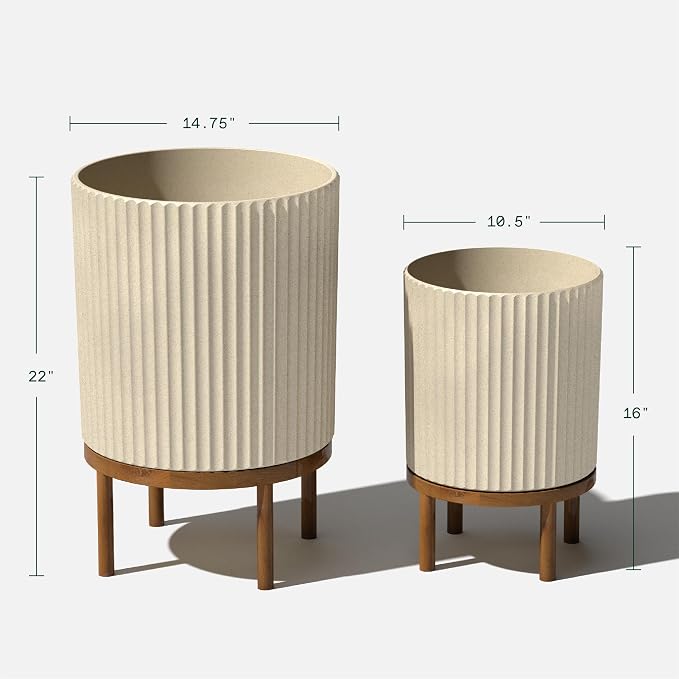 Veradek Demi Series Raised Duo Planters - Image 3