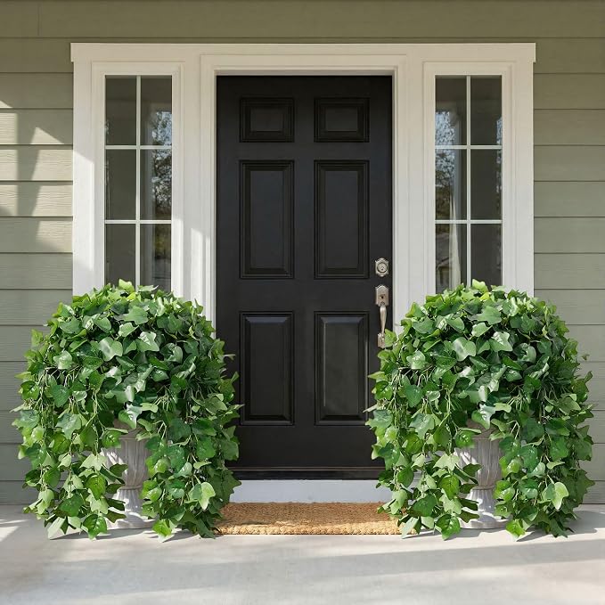 Faux Outdoor Plants Fake Hanging Plants - Image 3