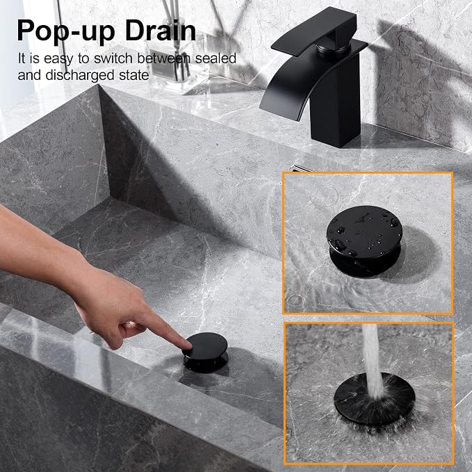 TIORIY Bathroom Vessel Sink Drain - Image 4