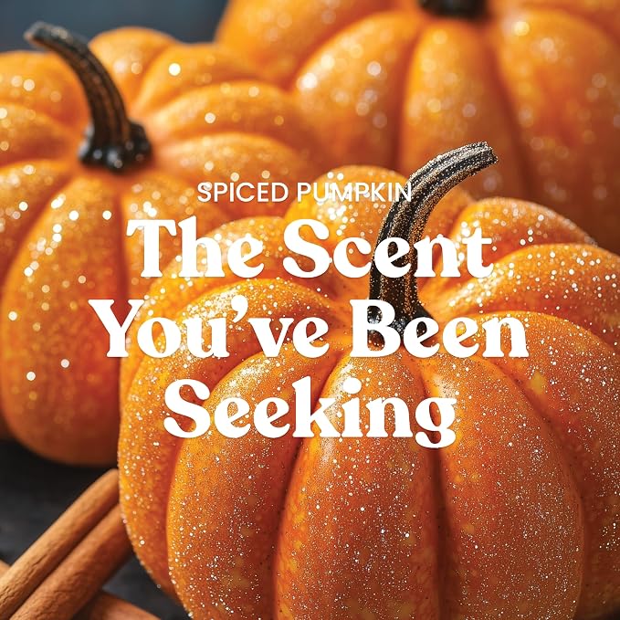 Yankee Candle Spiced Pumpkin, Fall Scented Candle, 22oz Large Jar - Image 2