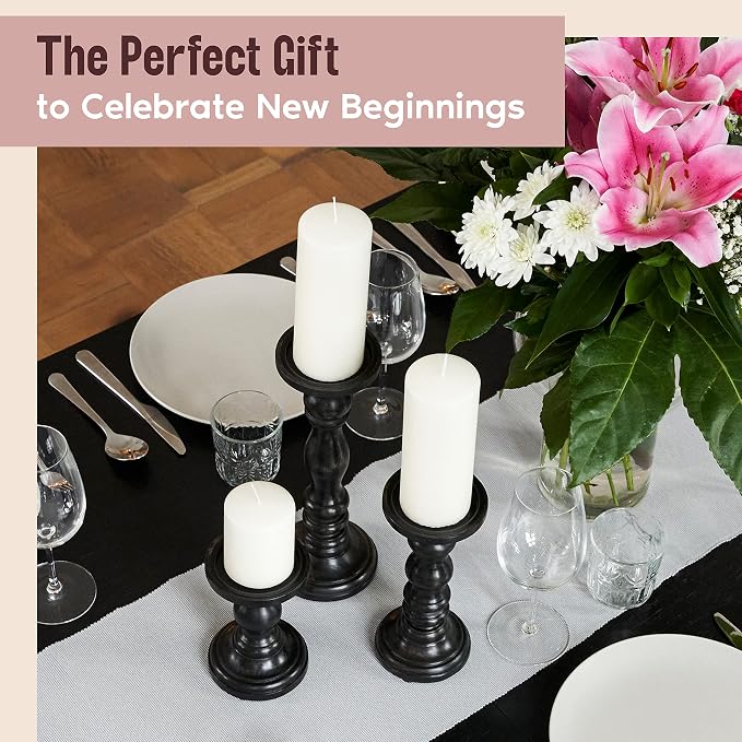 Large Candle Holders for Pillar Candles - Image 7