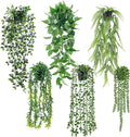 Der Rose 6Pcs Fake Hanging Plants Artificial Vines by DerRose