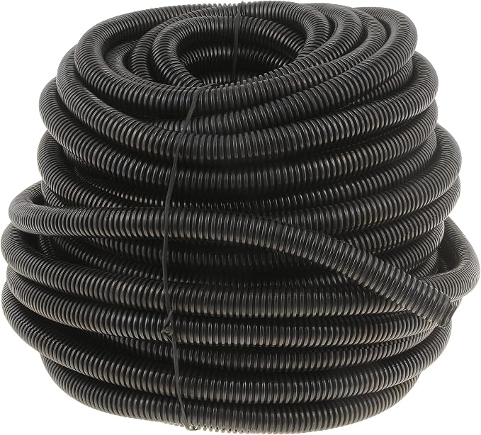 Dorman 86634 1/2 in. x 100 Ft. Black Flex Split Wire Conduit by DormanProducts