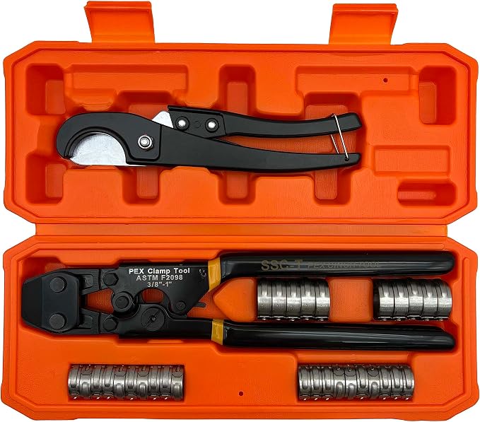 PEX Pipe Clamp Cinch Tool Crimping Tool Crimper - Image 2