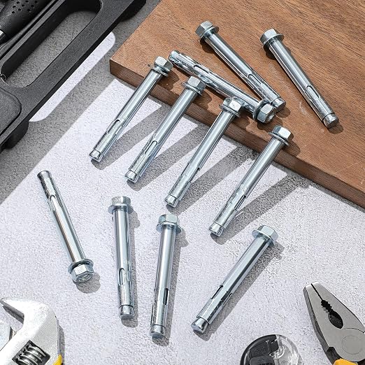 100 Pack 3/8" x 3" Sleeve Anchors - Image 7