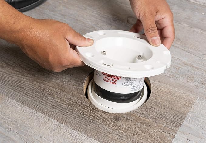 Oatey 4 In. Schedule 40 DWV Replacement PVC Closet Flange - Image 5