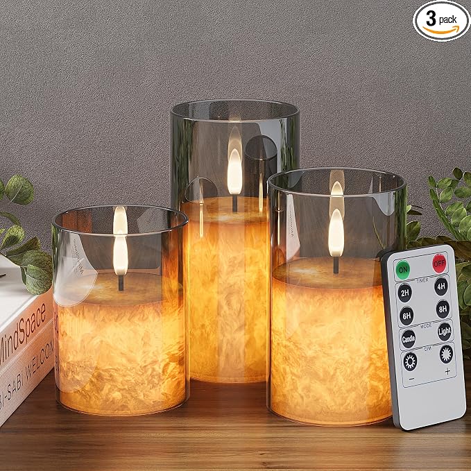 Battery Operated Flameless Candles by VIODAIM