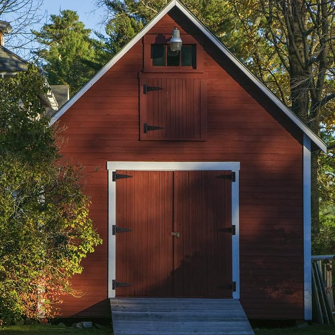 12 Inch T-Strap Shed Door Hinges Heavy Duty, Yard Door, Barn Door Gates - Image 7