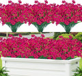 Lnoicy 12 Pcs Artificial Flowers by Lnoicy
