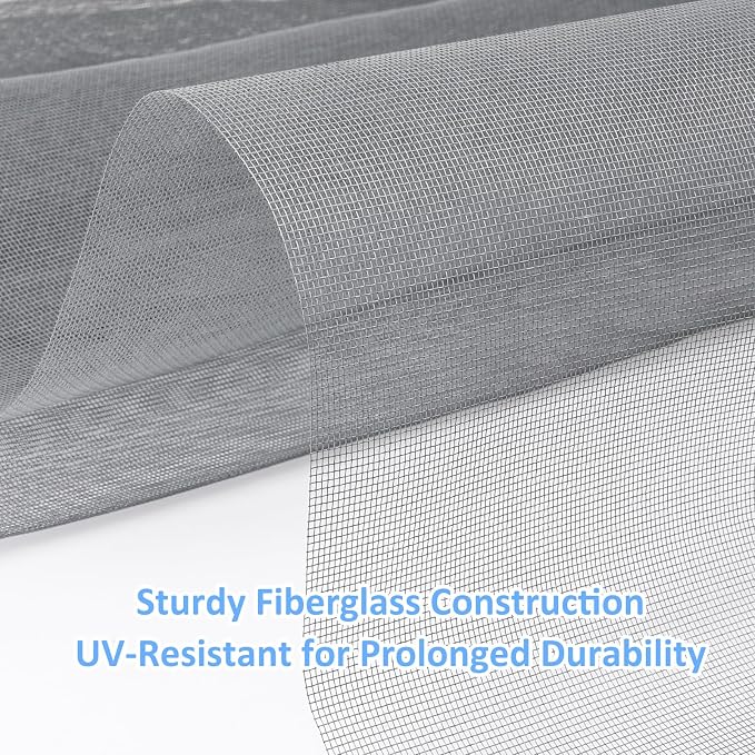 Window Screen Mesh, Fiberglass Window Screen, Screen Door Mesh, Windows Screens - Image 3
