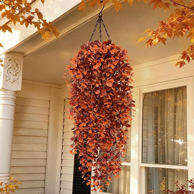 4Pcs Fake Hanging Plants - Image 6