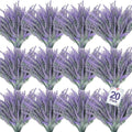 TURNMEON 20 Bundles Artificial Lavender Flowers by TURNMEON