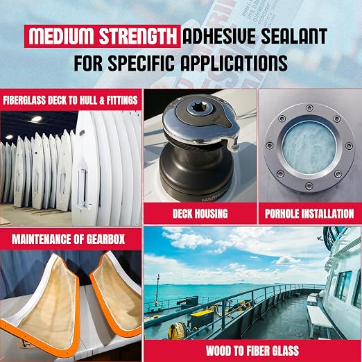 5200 Marine Sealant White - Image 4