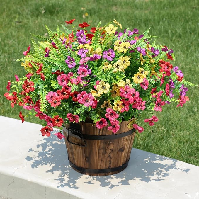 Artificial Faux Outdoor Flowers Plants - Image 2