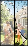 Magnetic Screen Door, Door Screen Magnetic Closure-Keeps Bugs Out Let Breeze in by Welcometobuy