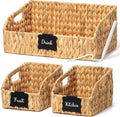 Pantry Baskets and Organizers, Large Wicker Baskets by Unknown