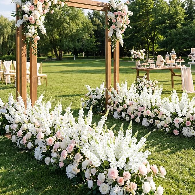 Kate Aspen 15pcs Snapdragon Artificial Flowers Delphinium Artificial Flowers - Image 5