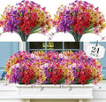 AGIRL Artificial Flowers Outdoor UV Resistant Fake Plant Garden Patio Decor | by AGIRL