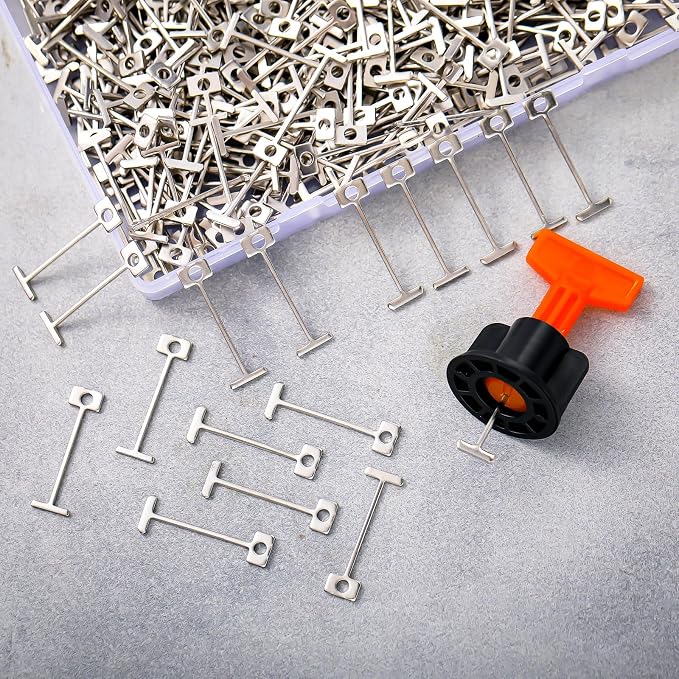 700 Pcs 1/16" Replacement Steel Needles Tile Leveling System 1.5mm Leveler - Image 6