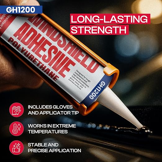 Polyurethane Windshield Adhesive Cures in 24-48 Hrs - Image 5