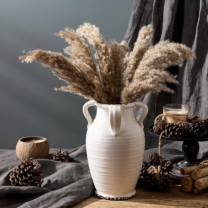 Vaseking White Ceramic Vase - Image 7