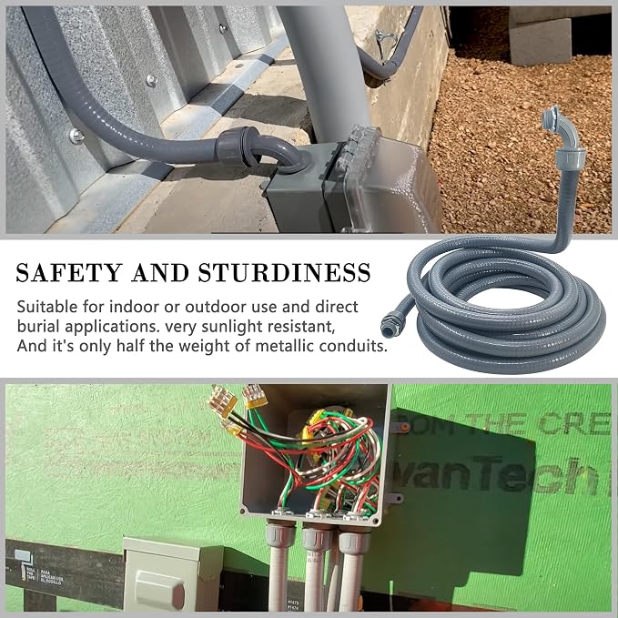 50 Foot Liquid-Tight Conduit Kit - Image 5