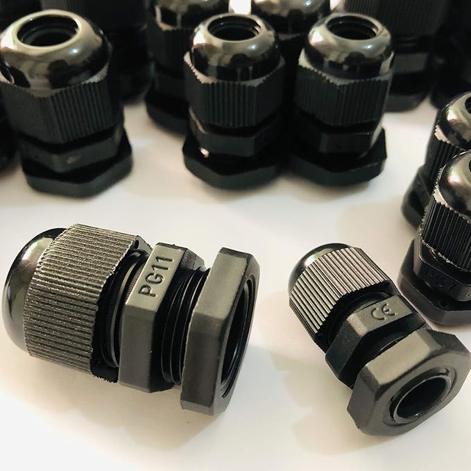 20pcs Cable Gland Waterproof Adjustable 3-13mm Cable Connectors PG7 PG9 PG11 - Image 4
