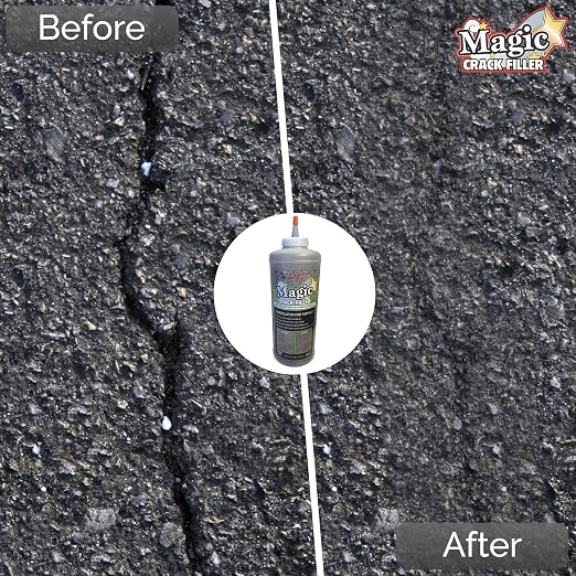 Tharos Distribution Magic Crack Filler 2.5LB Asphalt Black, - Image 2