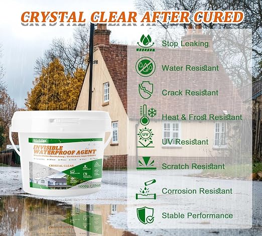 Transparent Waterproof Sealant for Repairing Leaks 35oz | Waterproof Coating - Image 4