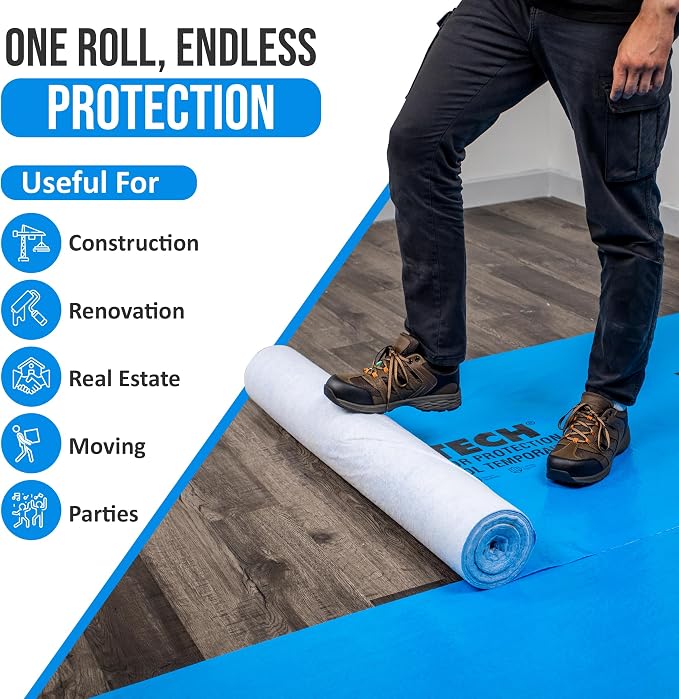 Temporary Floor Protection for Renovation, Construction - Image 6