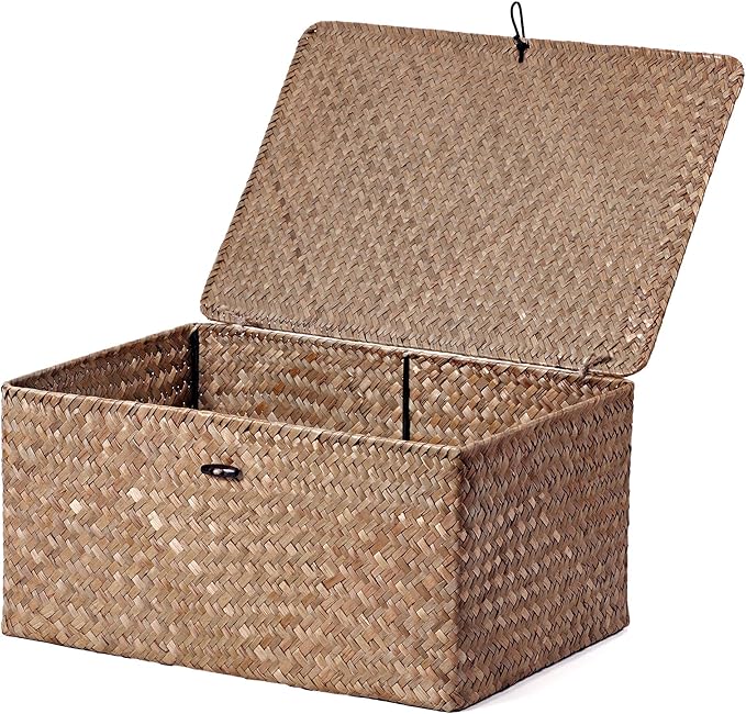 Nonam Seagrass Storage Large Basket by Home