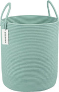 XUANGUO Cotton Rope Laundry Basket Hamper by XUANGUO