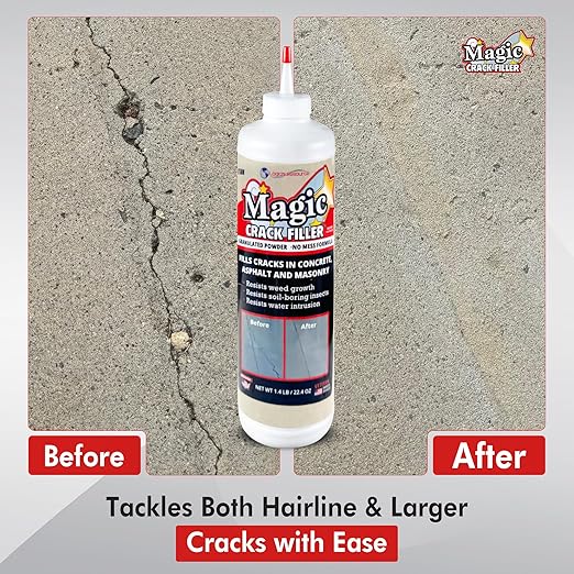 Tan 1.4 LB Magic Crack Filler Bottle, Tan - Image 4