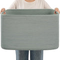 Large Laundry Basket/Hamper, Baby Blanket Basket, by Hobasket