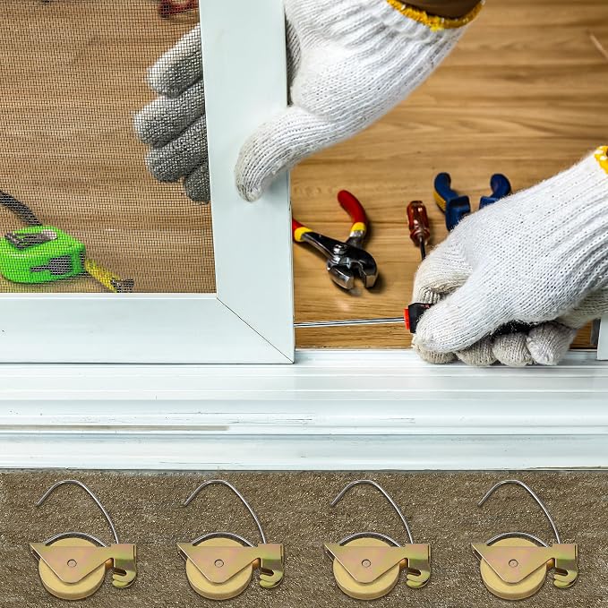 2-Pack Sliding Screen Door Rollers - Image 4
