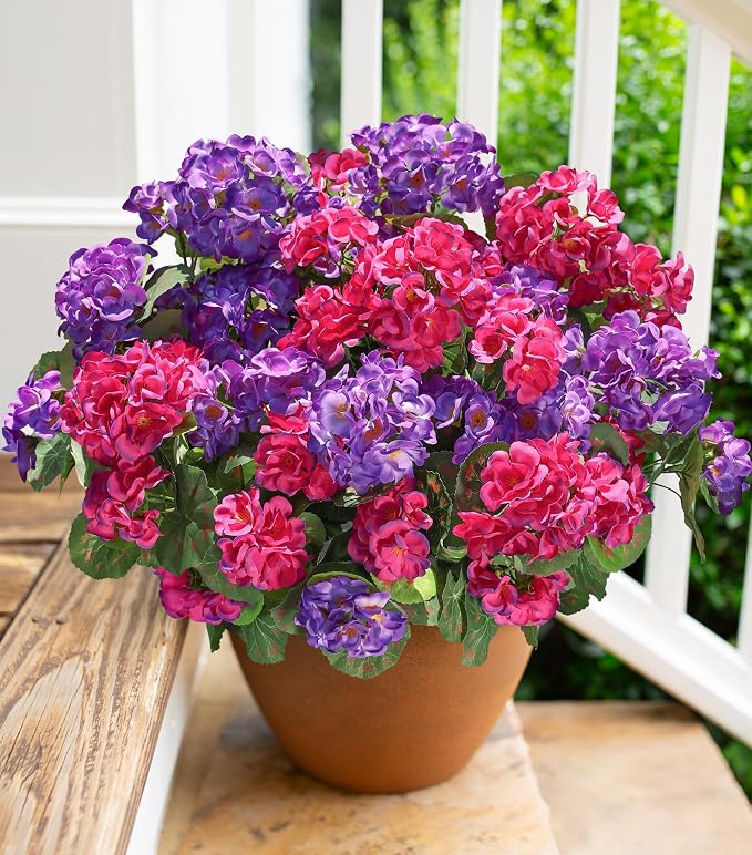 Artificial Geranium Fake Flowers by HyeFloraartificialflowers