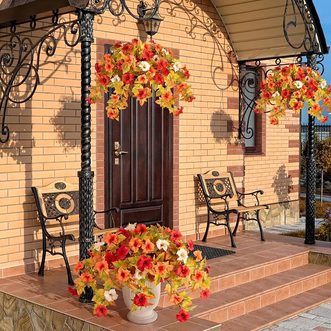 Ammyoo Artificial Fake Fall Flowers - Image 5